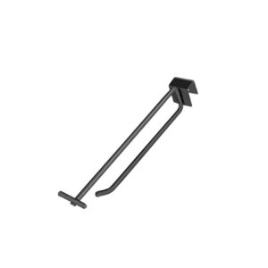 GANCIO DOPPIO GRIGIO PER TUBO 15x30mm