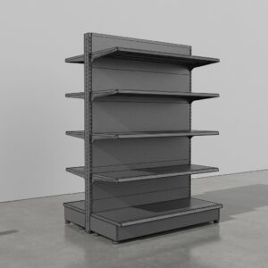 SCAFFALE GRIGIO A GONDOLA 1.8M