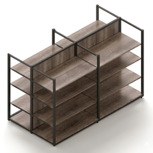 SCAFFALE BIFACCIALE