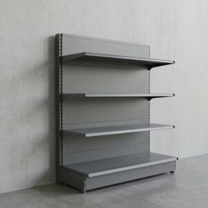 SCAFFALE GRIGIO SINGOLO 1.5M